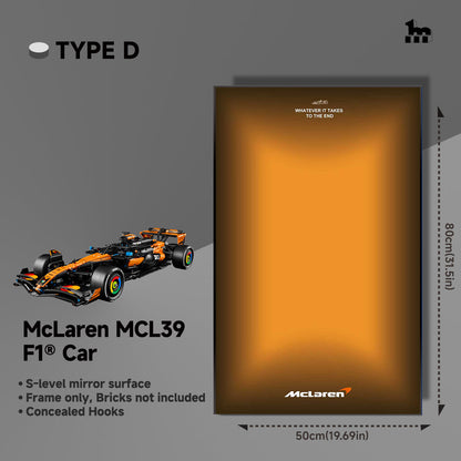 Car display Frame for LEGO® TECHNIC™ 42228 McLaren MCL39 F1® Car