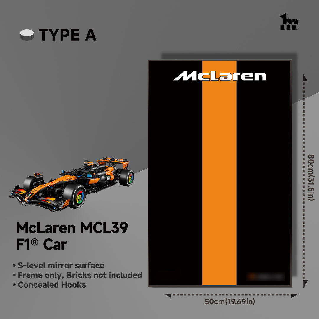 Car display Frame for LEGO® TECHNIC™ 42228 McLaren MCL39 F1® Car