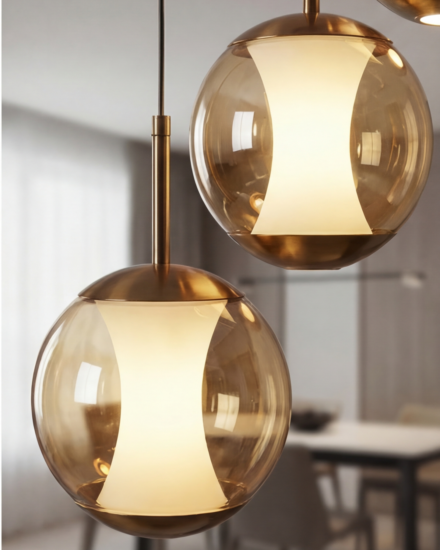 Orb Trio Elegance Pendant Light