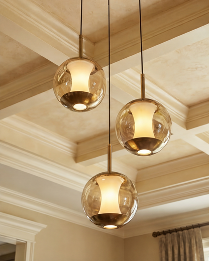 Orb Trio Elegance Pendant Light
