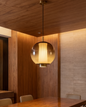 Glow Orb LED Pendant Light - Amber