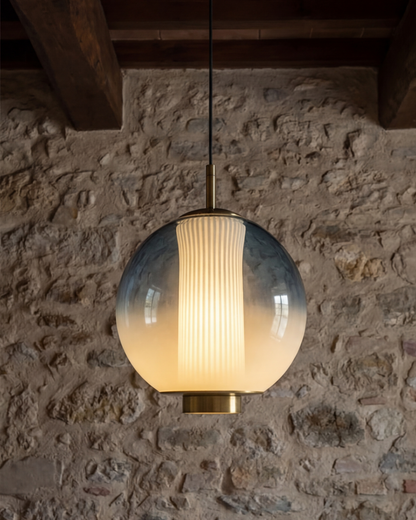 Glow Orb LED Pendant Light - Blue