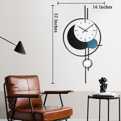 Aurum Allegory Metal Wall Art Clock Buy Wall Clock Online