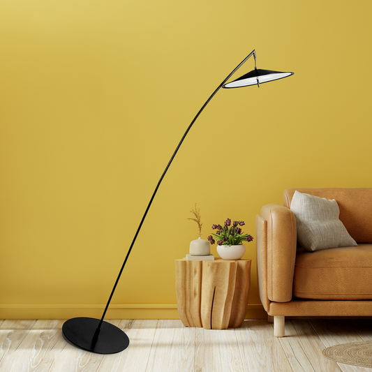 Radiant Prism Floor Lamp for Living Room