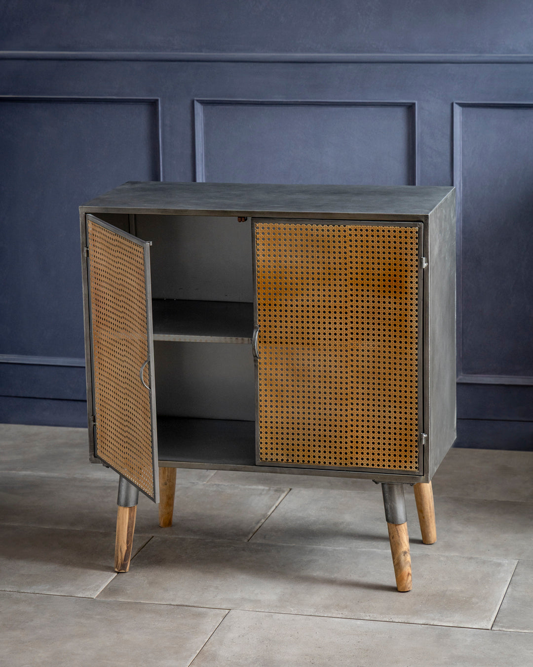 CaneNest Vintage Storage Cabinet