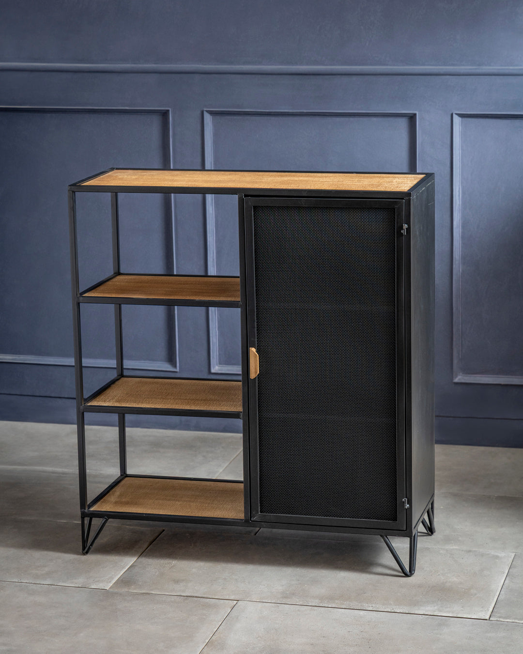 Obsidian Nest Display Cabinet