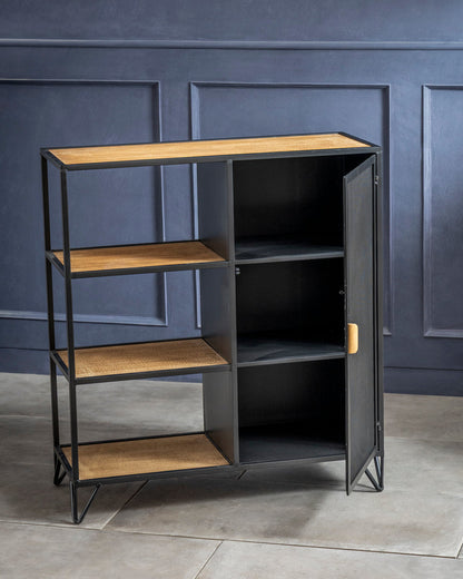 Obsidian Nest Display Cabinet