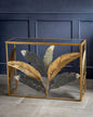 Luxe Palm Harmony Console Table