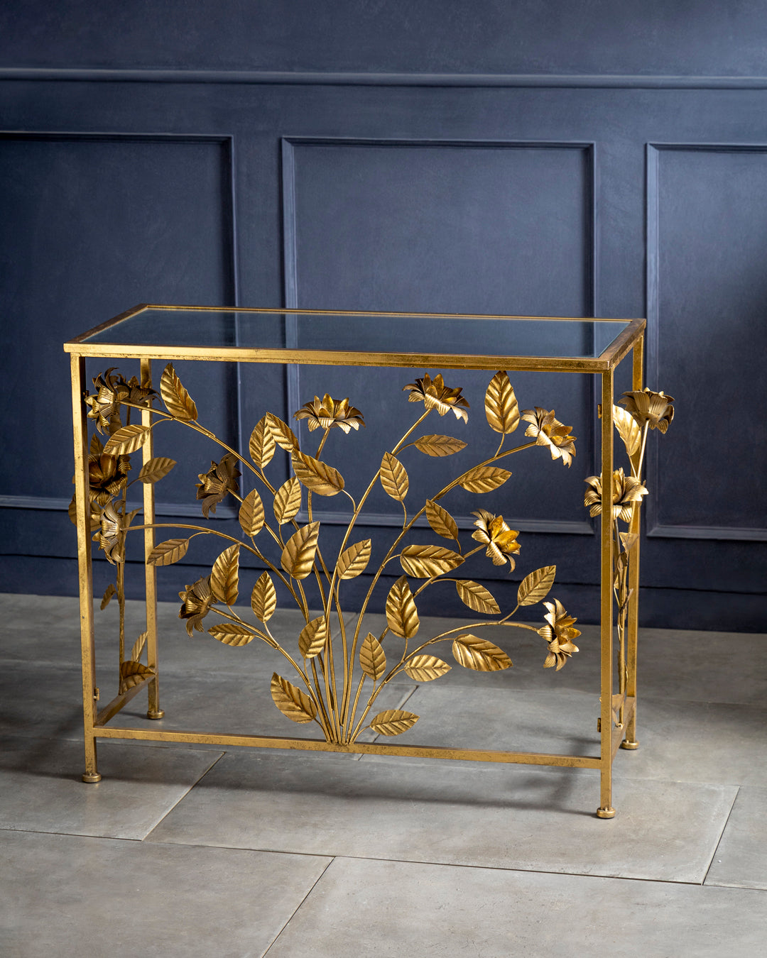 Golden Meadow Console Table