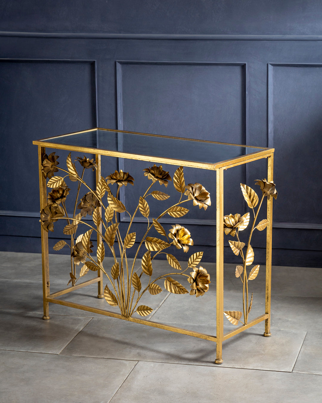Golden Meadow Console Table
