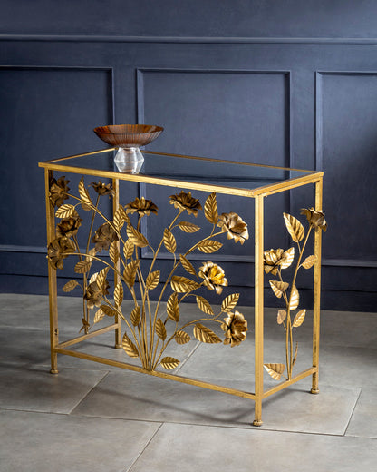 Golden Meadow Console Table