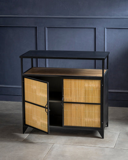 CaneCraft Modern Storage Cabinet
