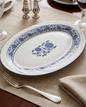 Royal Blue Heritage Oval Platter
