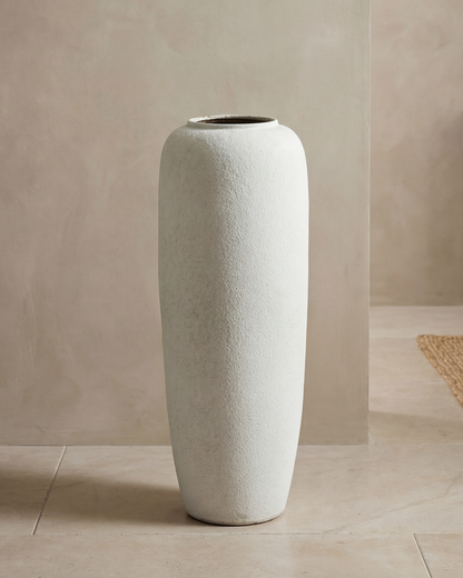 Pebble Finish Designer Floor Vase - Small