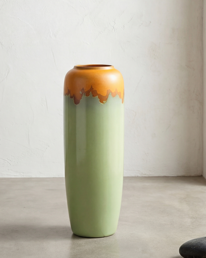 Verdant Harmony Floor Vase - Small