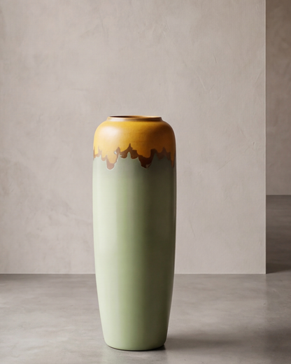Verdant Harmony Floor Vase - Small