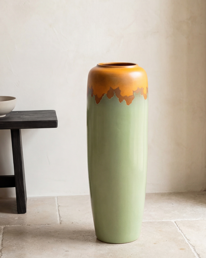 Verdant Harmony Floor Vase - Large