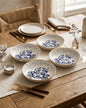 Crab Sketch Pasta Bowl - Set Of 4