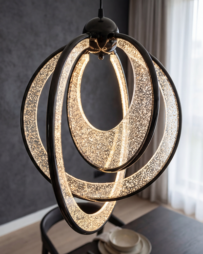 Orbit Ring Glow Pendant Light