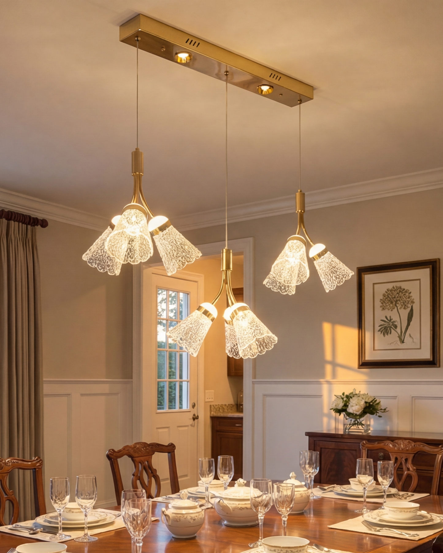 Bloom Trio Cluster Pendant Light