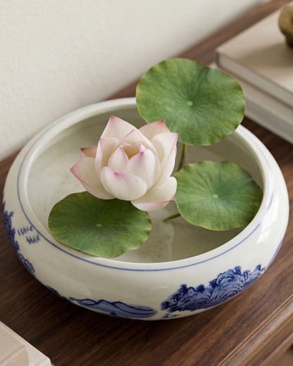 Blue Haven Round Planter - Small