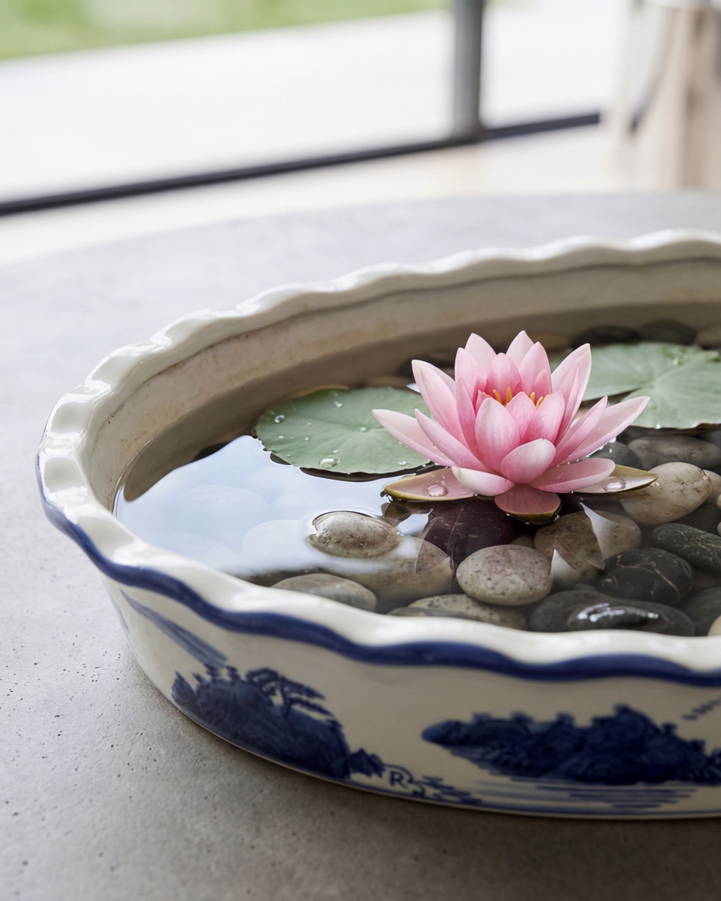 Royal Crest Scalloped Planter - Big
