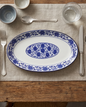 Blue Heritage Floral Serving Platter