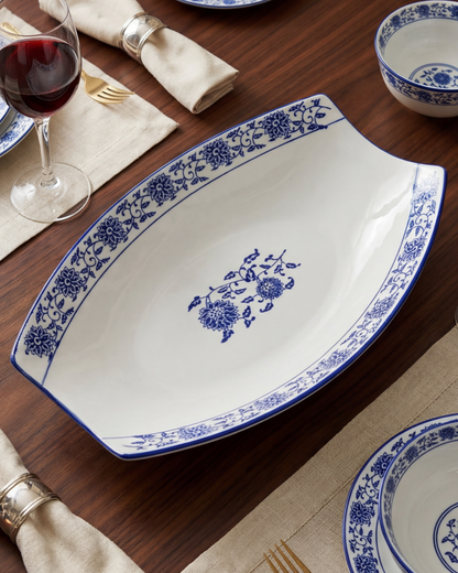 Imperial Blue Vine Serving Bowl