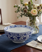 Azure Bloom Classic Bowl