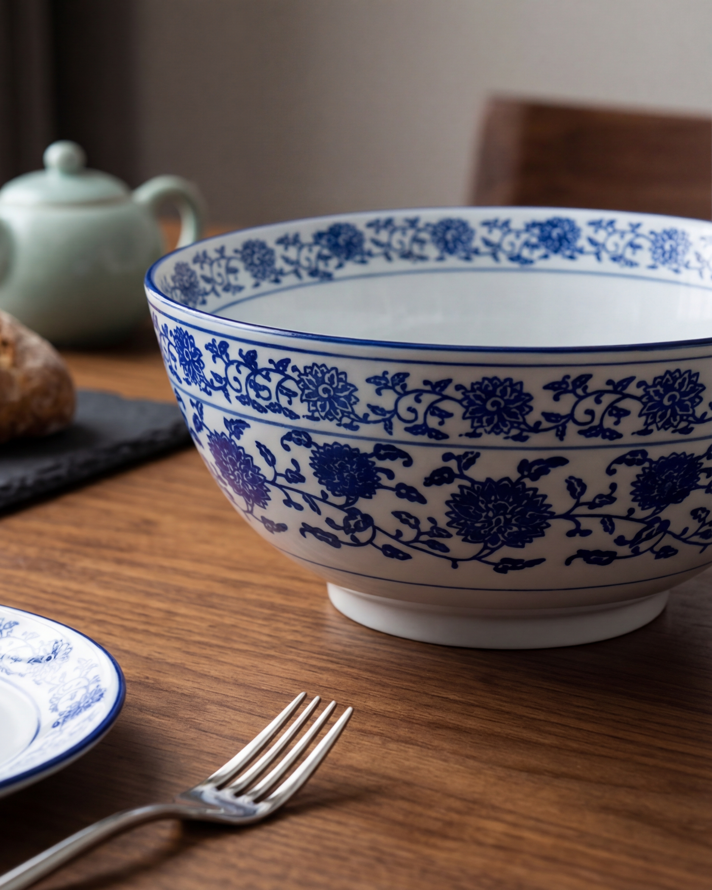 Azure Bloom Classic Bowl