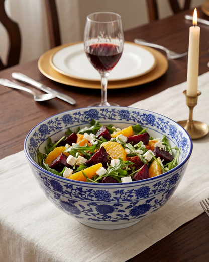 Azure Bloom Classic Bowl