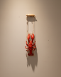 Lobster With Net Wall Decoration - Large